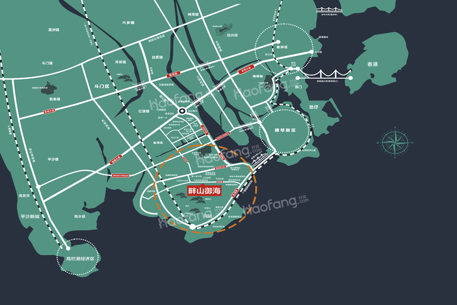 畔山御海位置圖