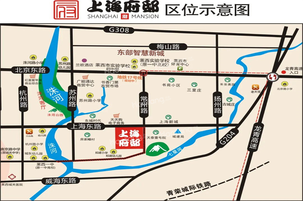 上海府邸位置图