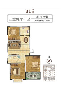 上海府邸3室2厅1卫