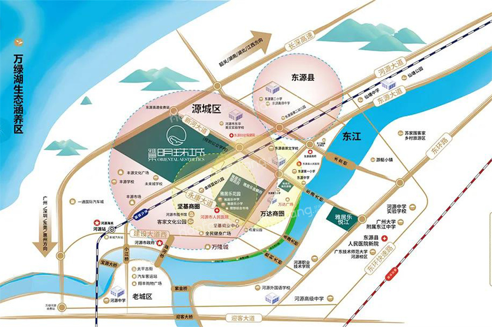 雅居乐明珠城位置图