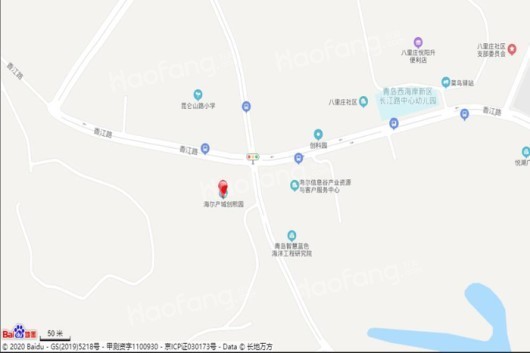 海尔产城创熙园电子地图