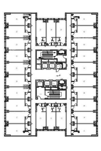 远洋时代中心loft平面图