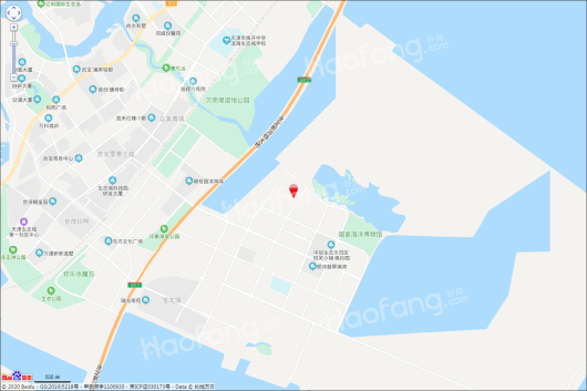 新城金樾府电子地图