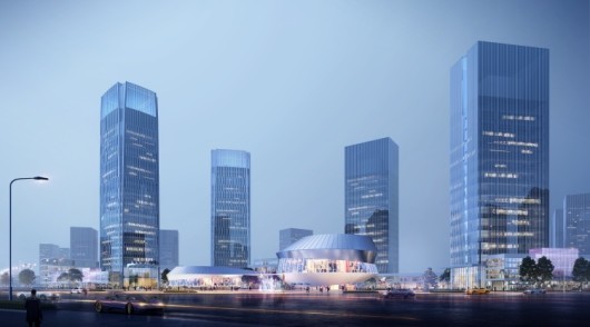 郑州世茂海峡国际城项目索河西区产业运营中心区