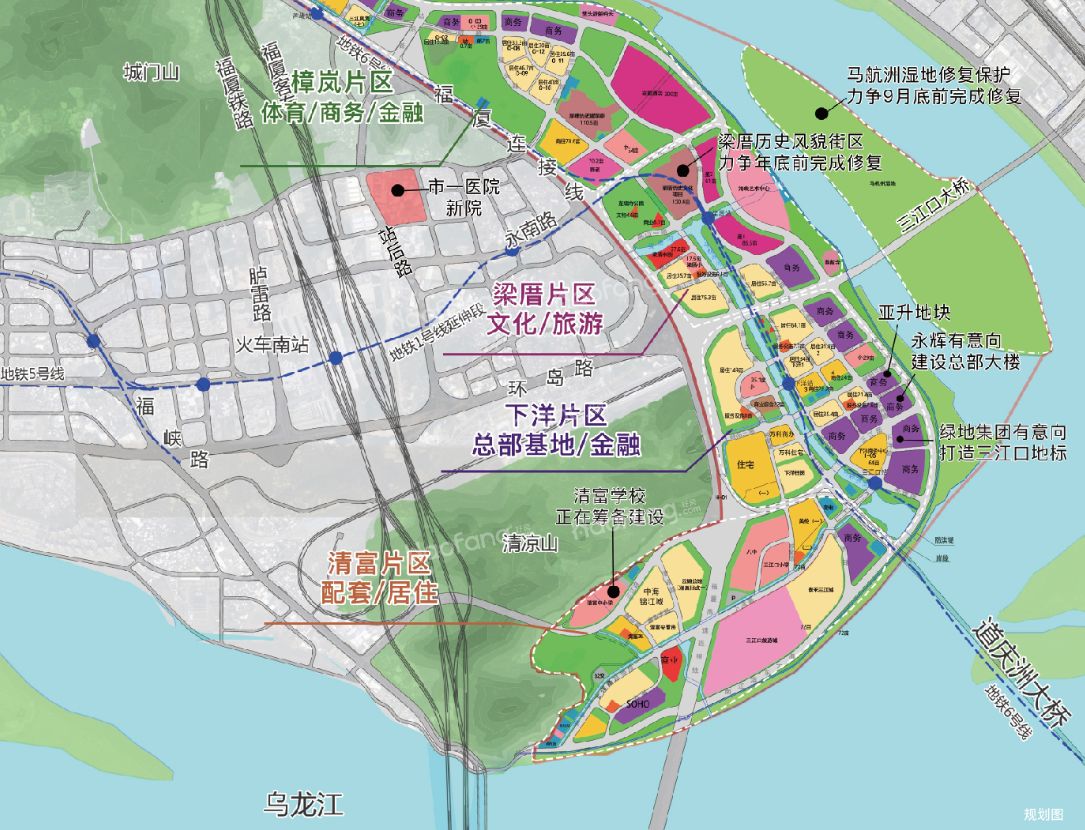 中海锦江城区位图