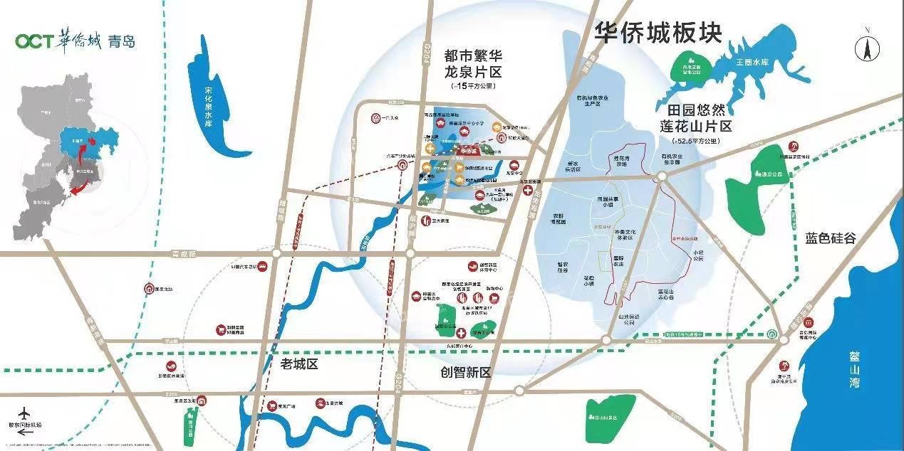 华侨城 欢乐莲泉位置图