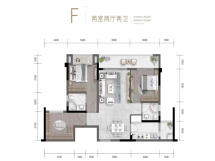 北京城建龙樾生态城2室2厅2卫