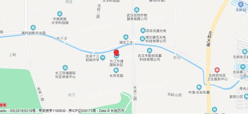 长江存储国际社区位置图