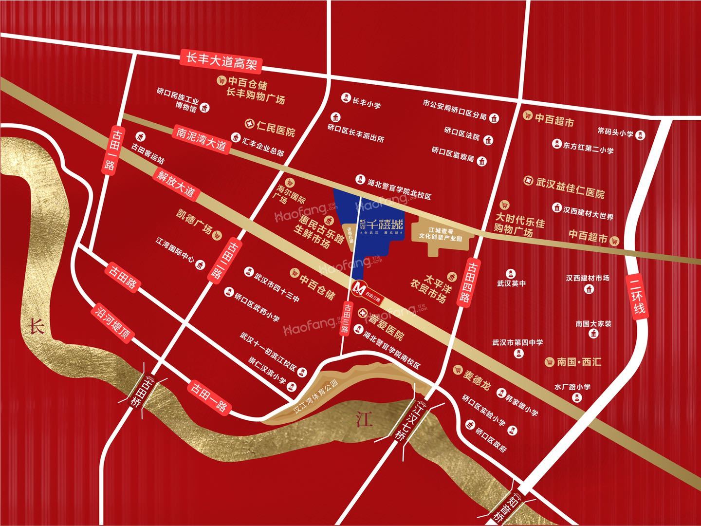 千禧城位置图