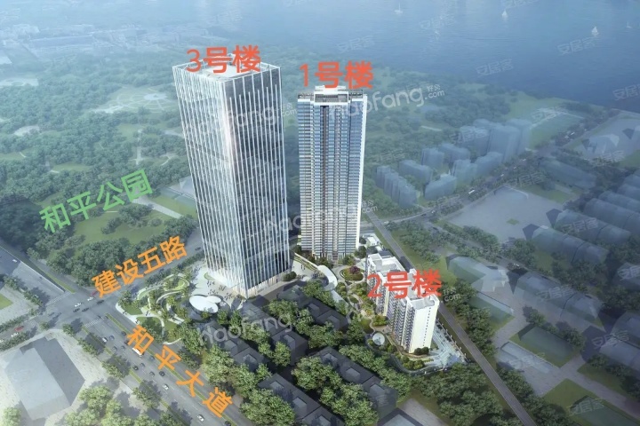 武汉城建·融创|和平中心效果图