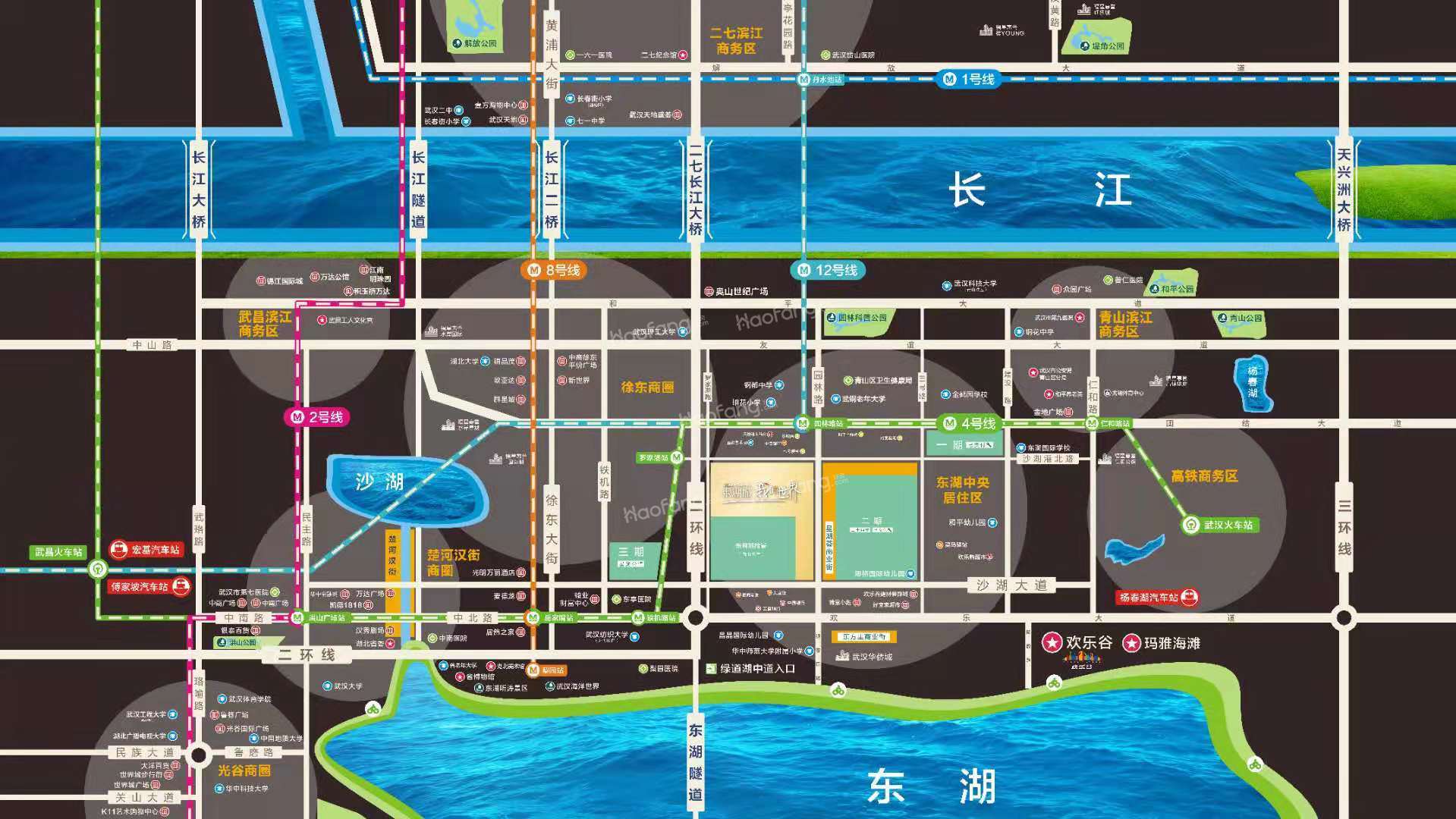 福星惠誉东湖城位置图