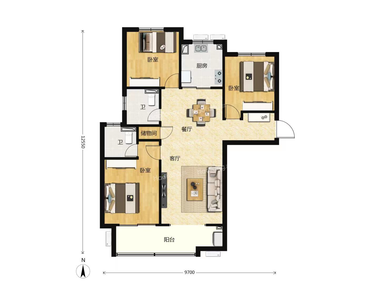兰州万科水晶城有什么户型?周边配套有什么?