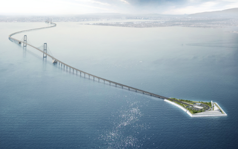 人民日报探访超级工程深中通道建设现场