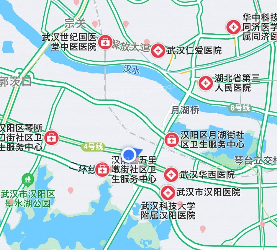 中国中铁·金桥璟园位置图