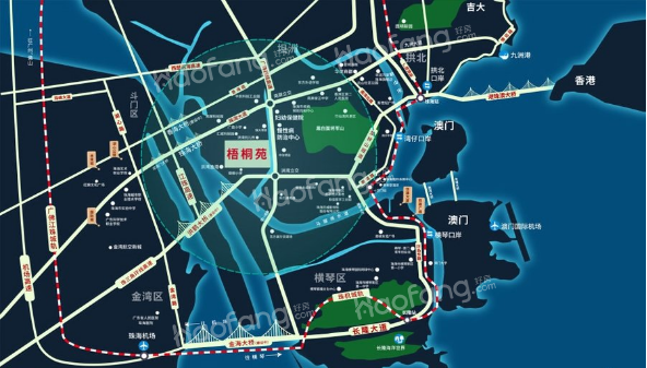 中國鐵建梧桐苑位置圖