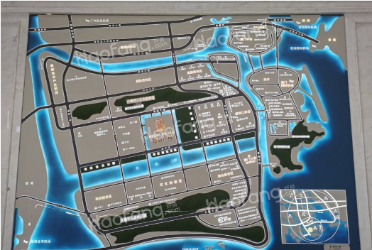 橫琴德國城位置圖