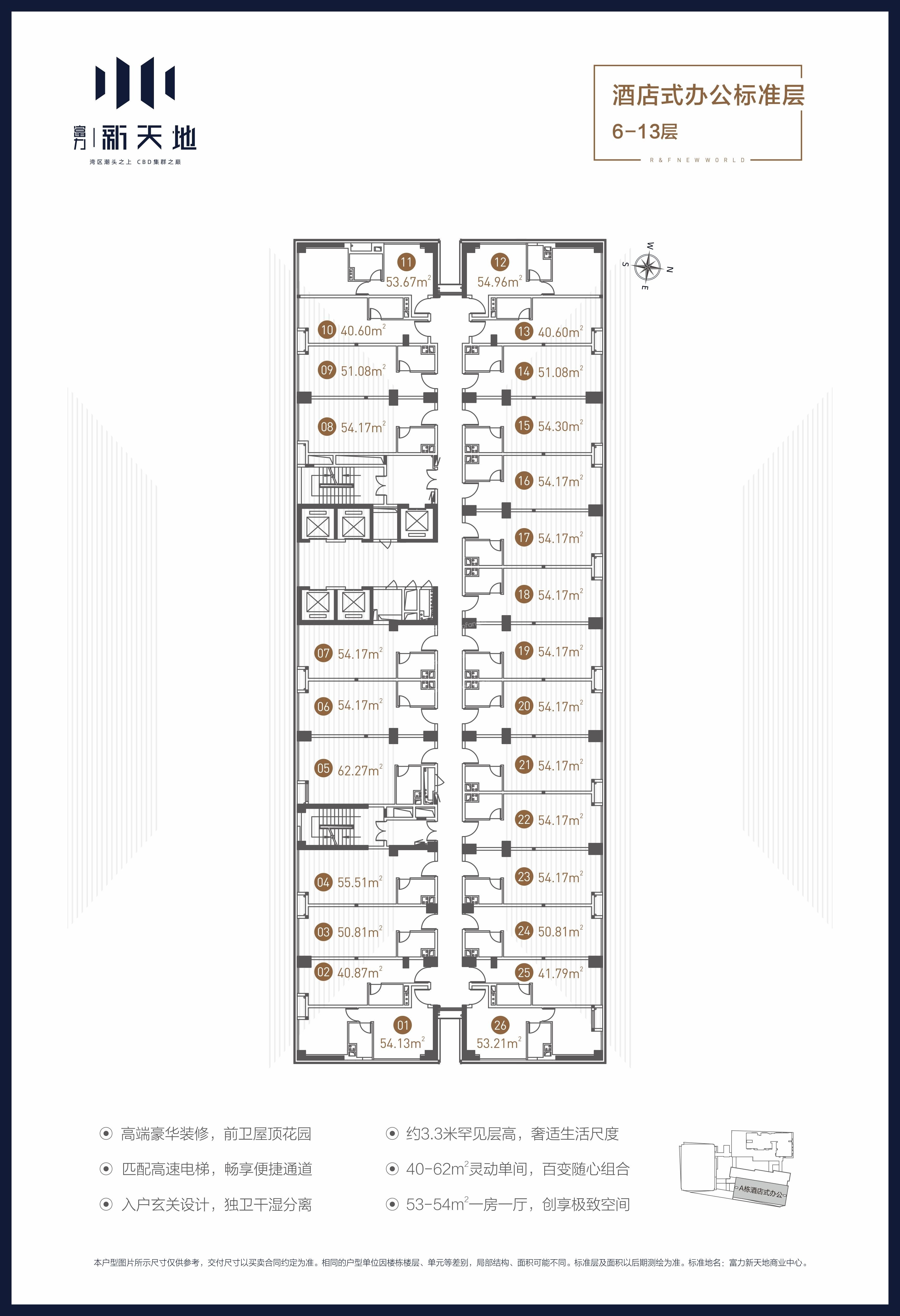 富力新天地1室0廳1衛(wèi)