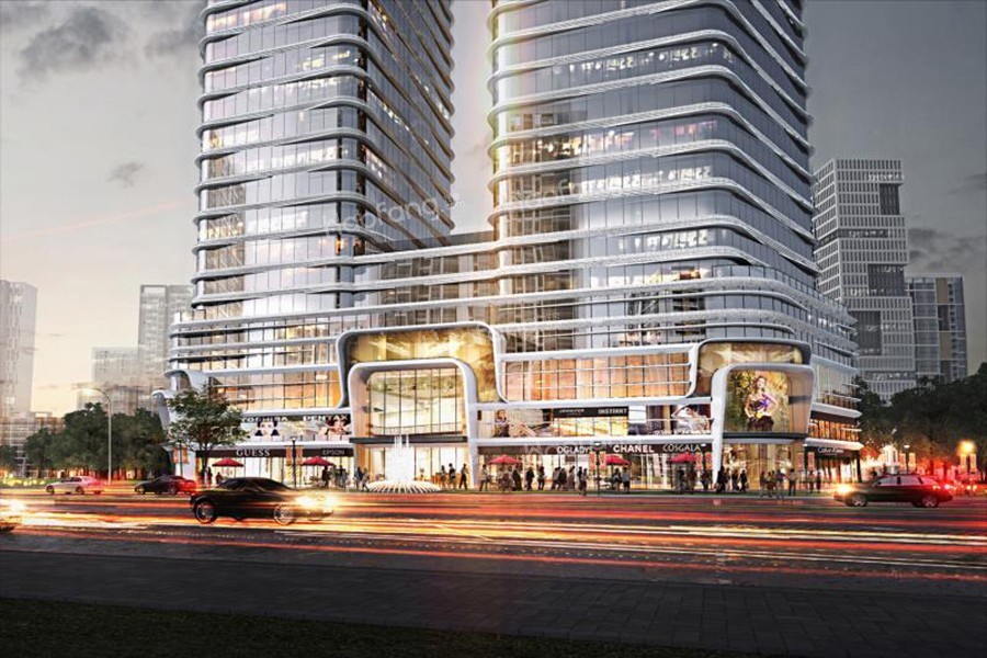 森宇富通商務(wù)大廈效果圖