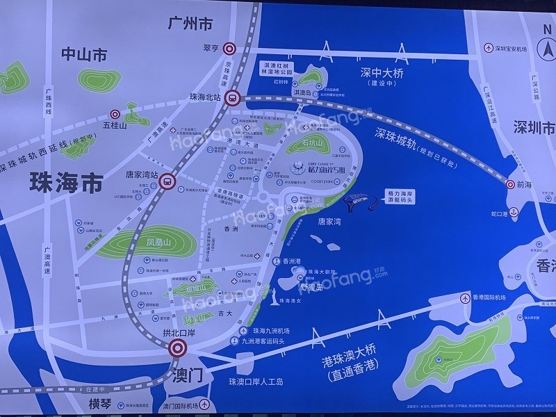 格力·海岸位置圖