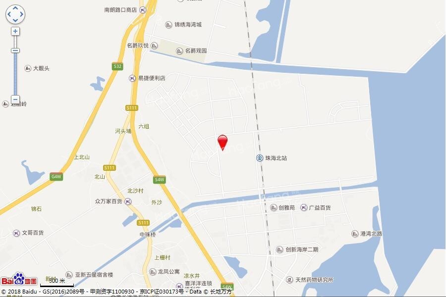 首開龍湖天鉅位置圖