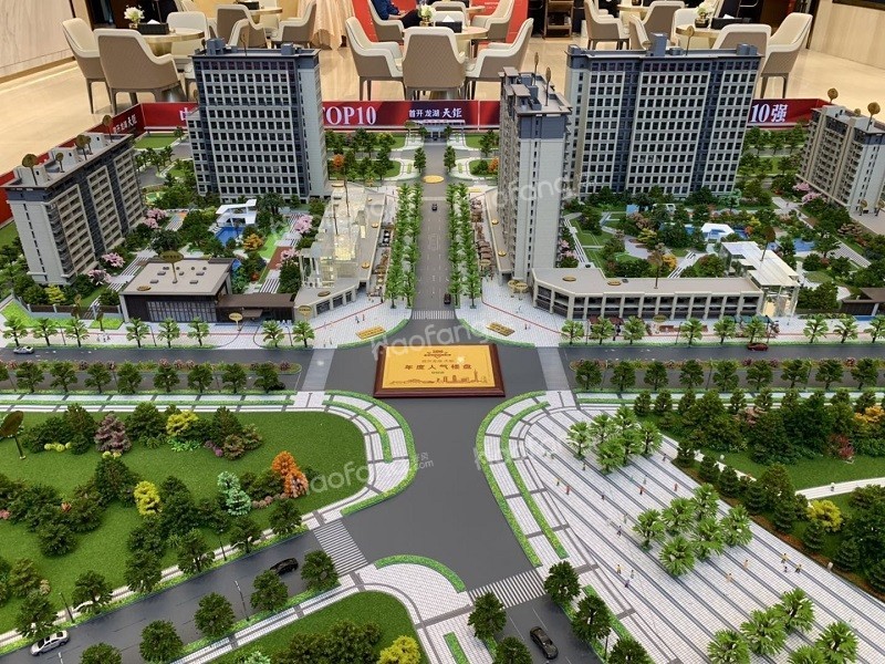 首開龍湖天鉅實景圖