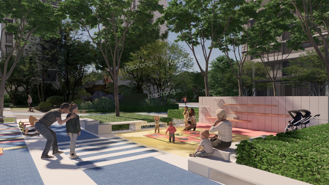 融創(chuàng)云水觀棠花園效果圖