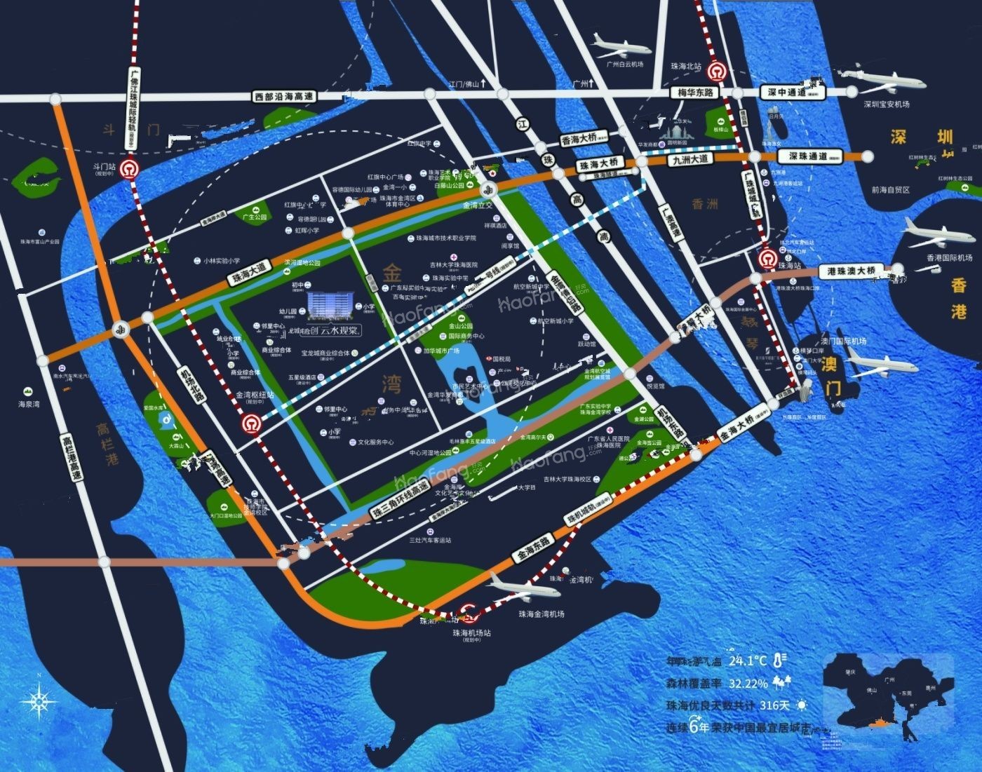 融創(chuàng)云水觀棠花園位置圖