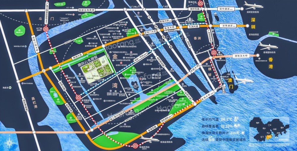 融創(chuàng)云水觀棠花園位置圖