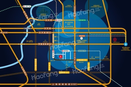 上海新环广场位置图
