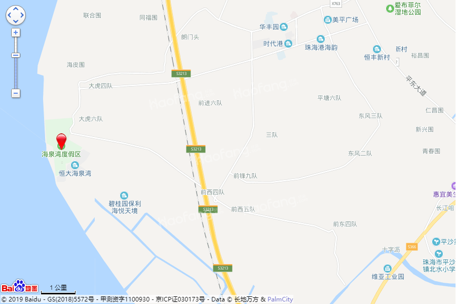 海泉灣時(shí)光序位置圖