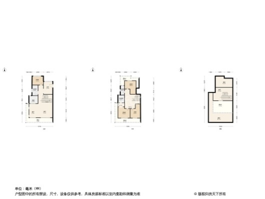 三盛·国际湾区4居室户型图
