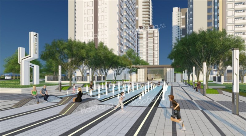 平沙九號廣場效果圖