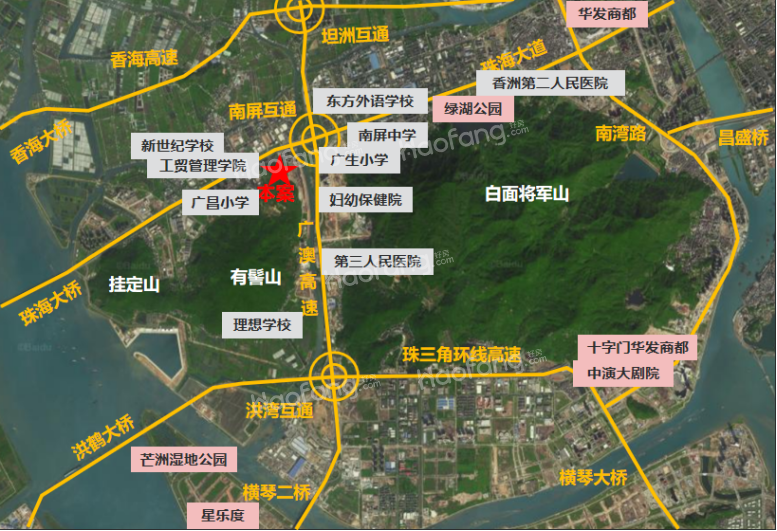 山水閱琴灣配套圖