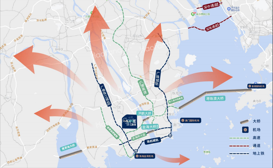卓越旭輝江嶼海位置圖