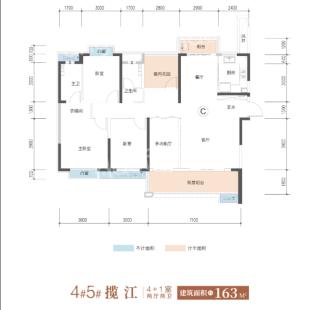 地铁中建·江山玖樾5室2厅2卫