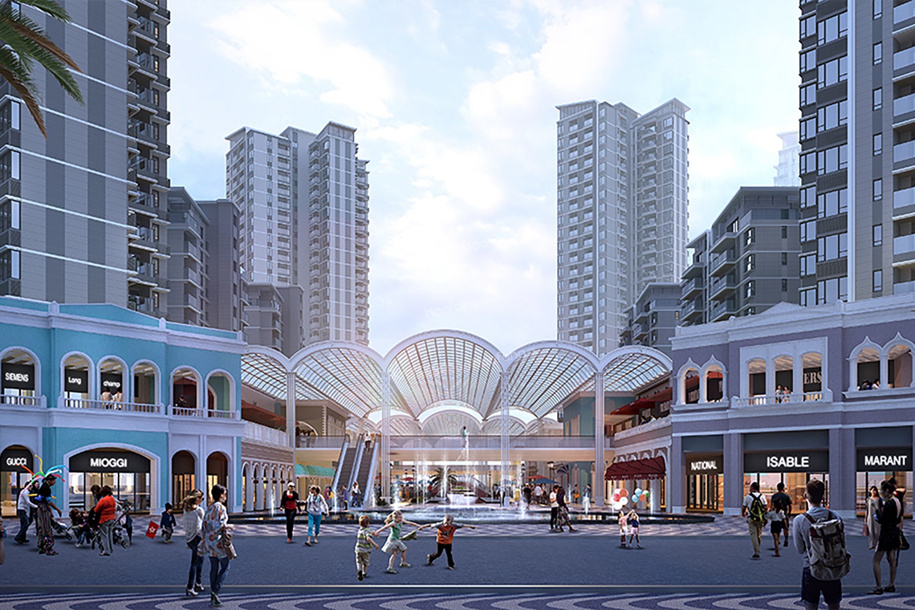 萬(wàn)科琴澳傳奇效果圖