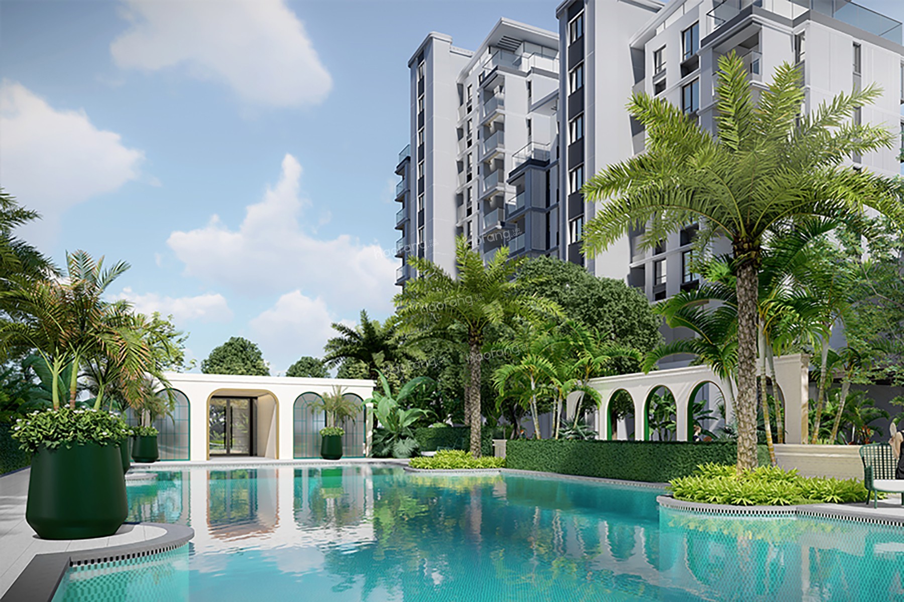 萬(wàn)科琴澳傳奇效果圖