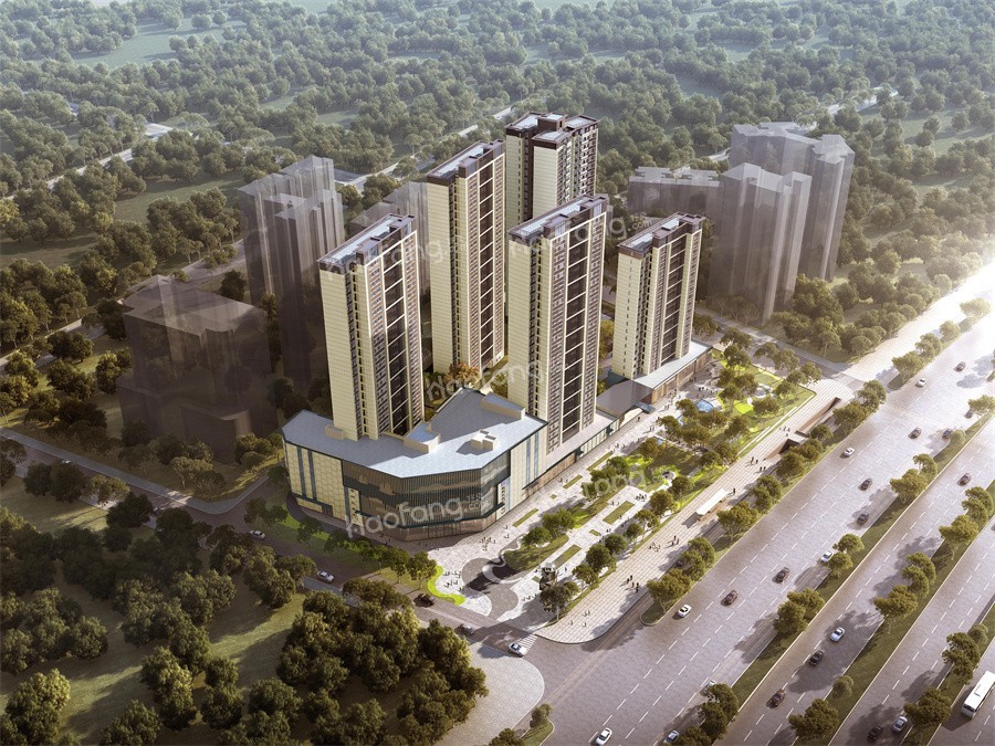 龍光玖榕灣效果圖