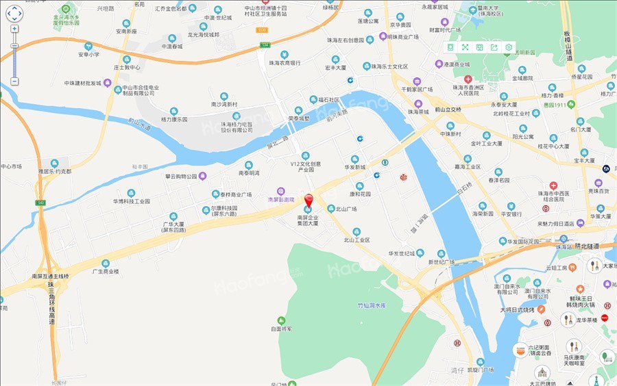 龍光玖榕灣位置圖