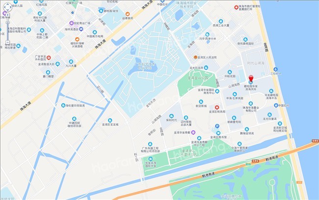 華發碧桂園濱海半島位置圖