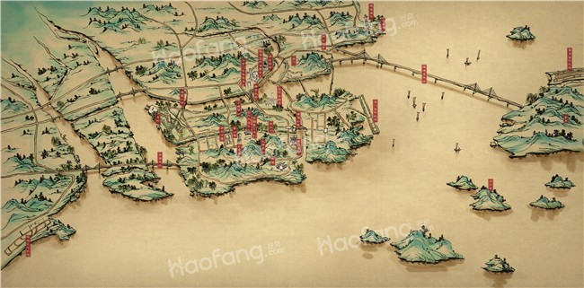 香洲埠位置图