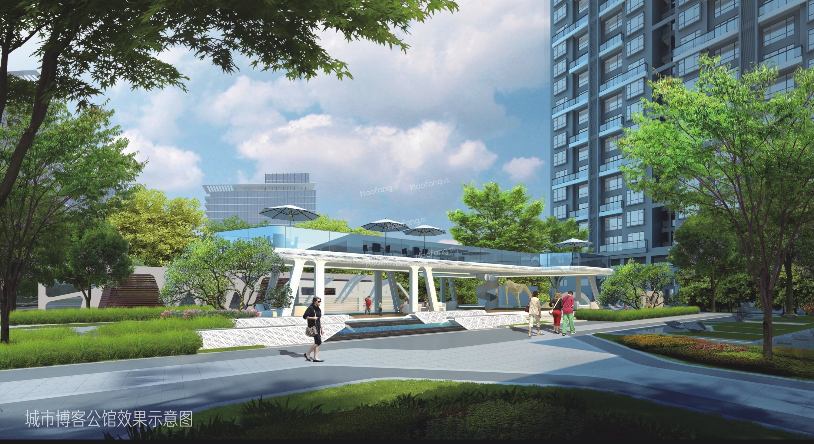 城市博客公館效果圖