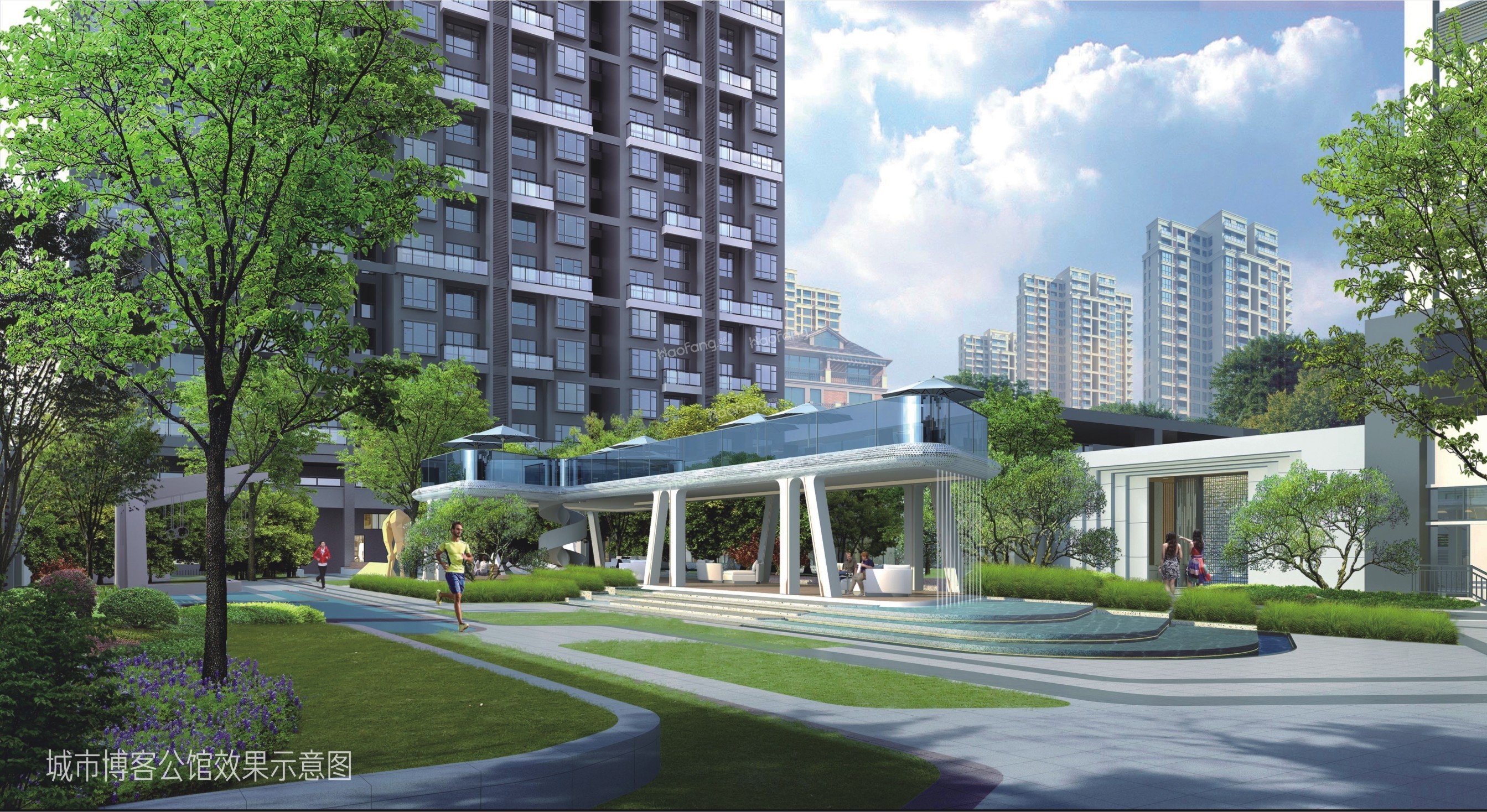 城市博客公館效果圖