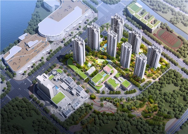 卓越旭輝江嶼海效果圖