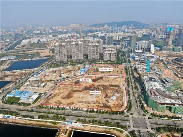 卓越旭輝江嶼海實景圖