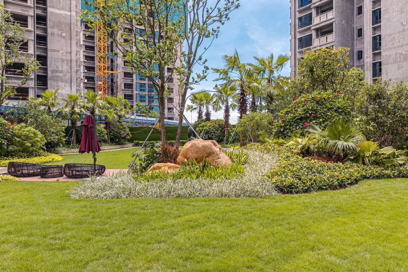 華發悅谷實景圖