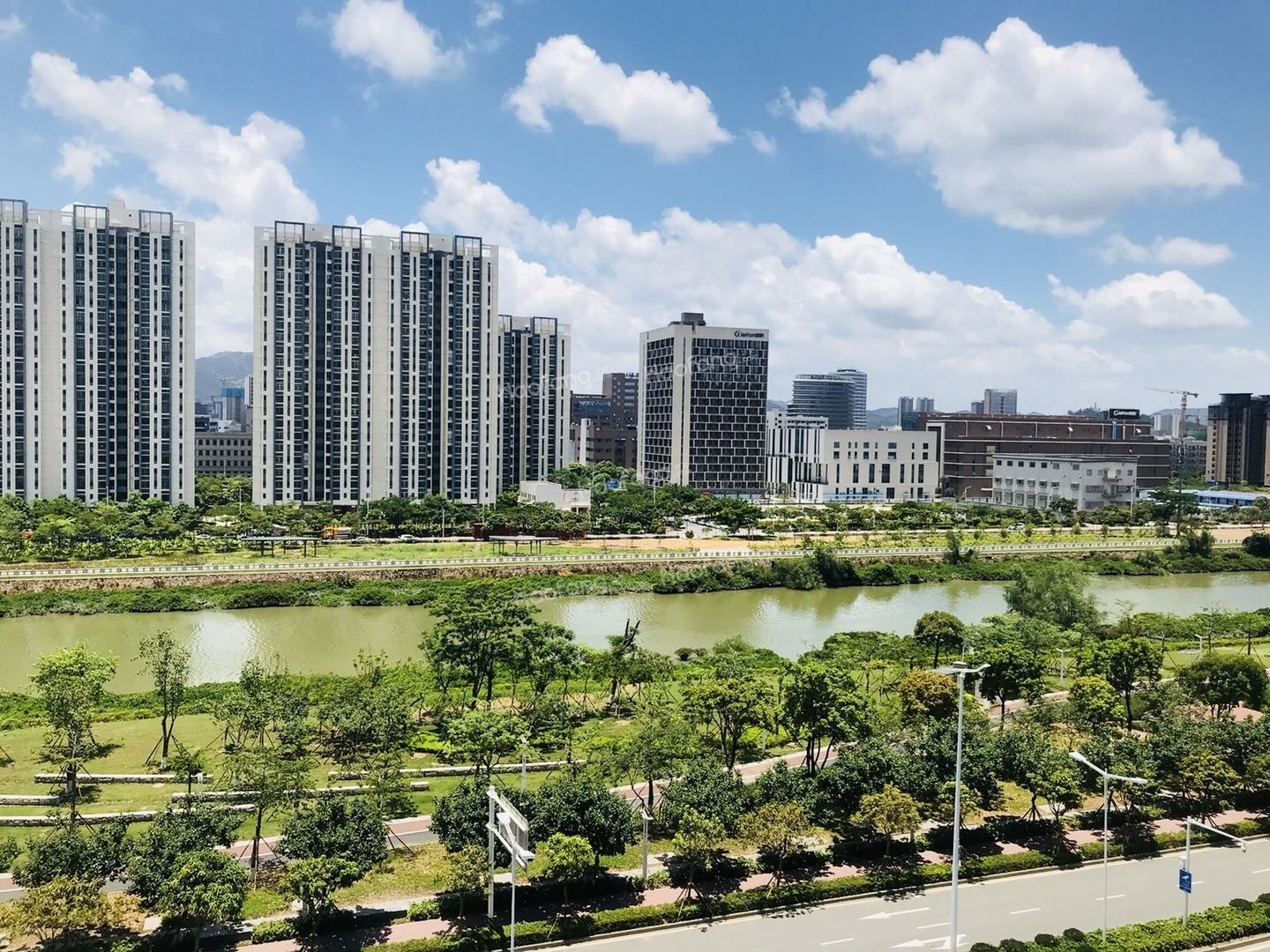 仁恒河濱花園實景圖