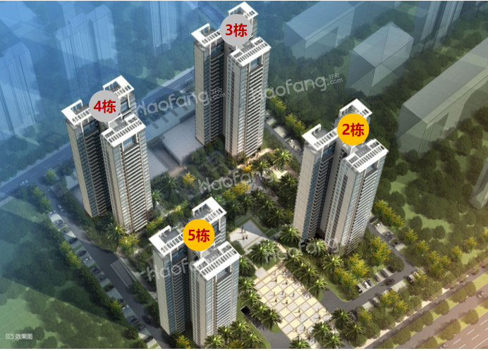 樂(lè)而居花園效果圖