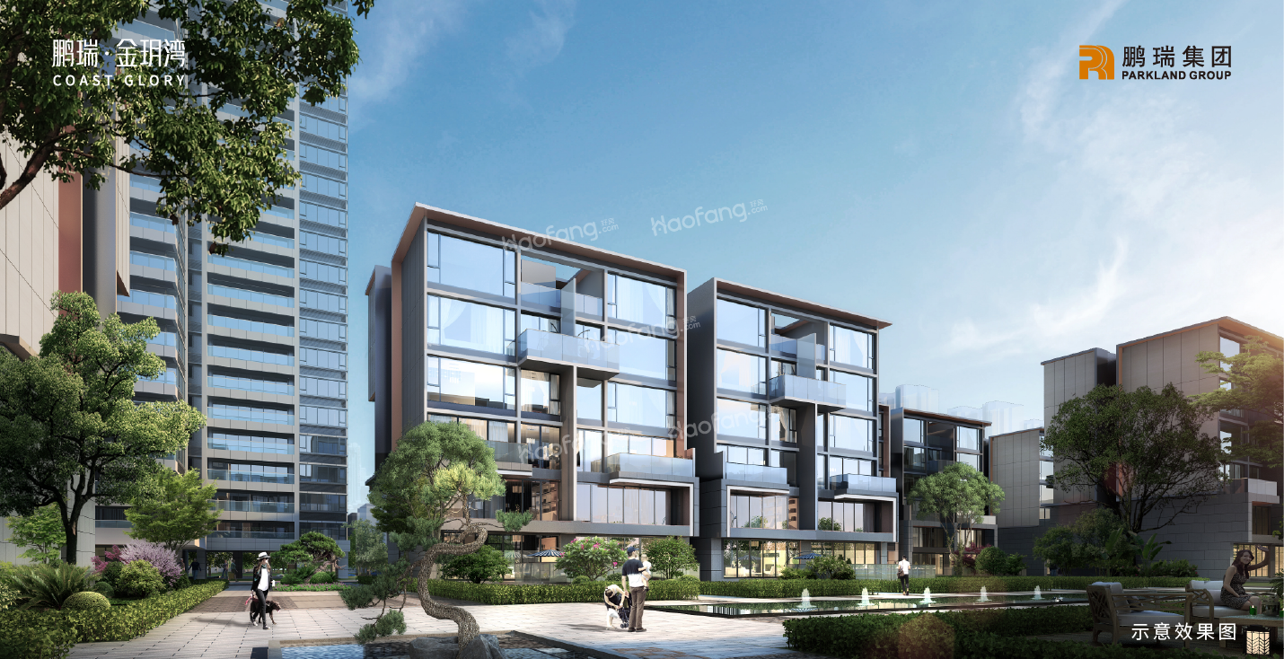 鵬瑞金玥灣效果圖