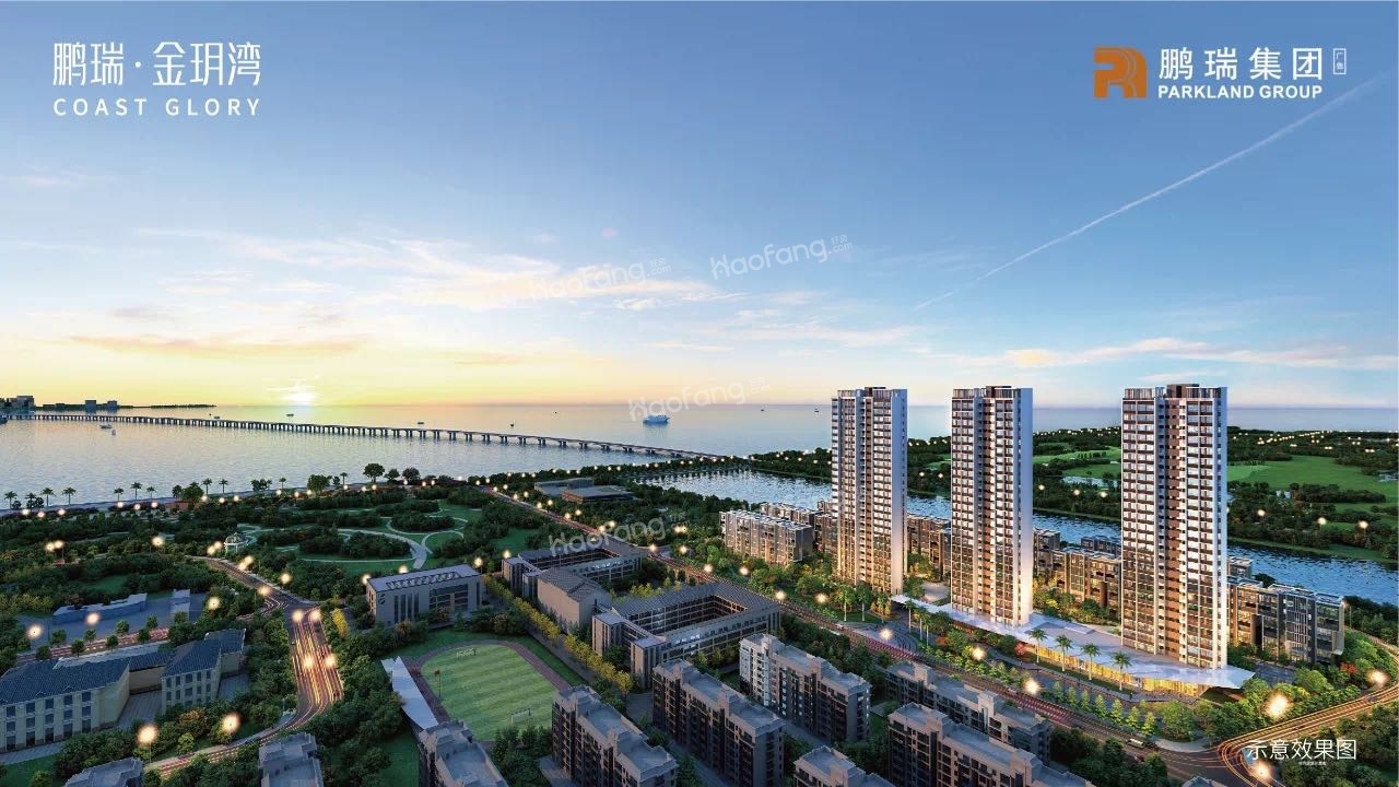 鵬瑞金玥灣實(shí)景圖